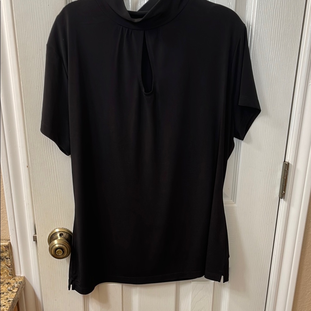 Elegant Black Women's Top